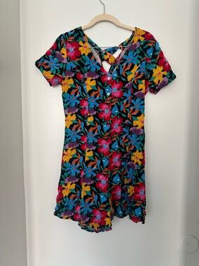 Vintage Floral Romper